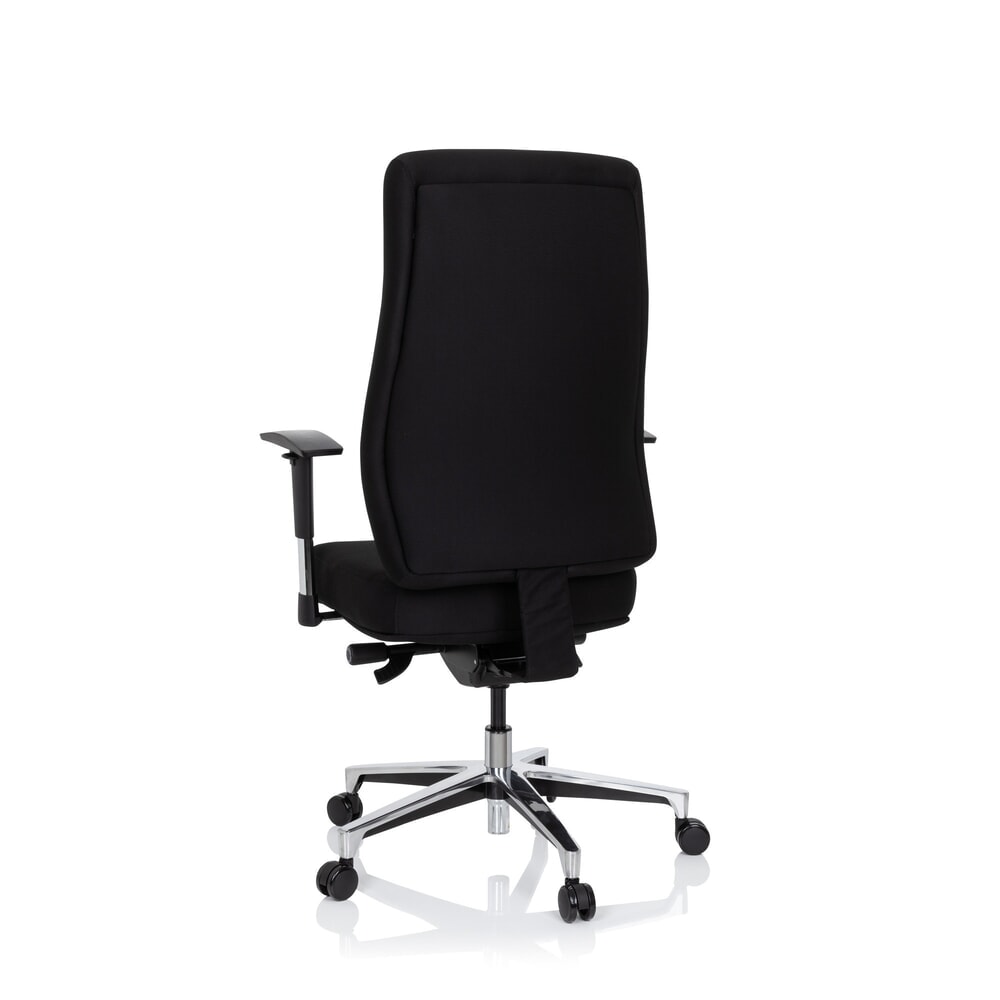N° de l'image du produit 9 : Chaise de bureau / fauteuil de direction hjh OFFICE FORCOM tissu, noir