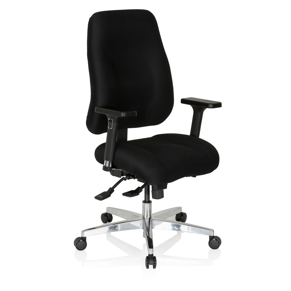 N° de l'image du produit 8 : Chaise de bureau / fauteuil de direction hjh OFFICE ZENIT COMFORT, noir