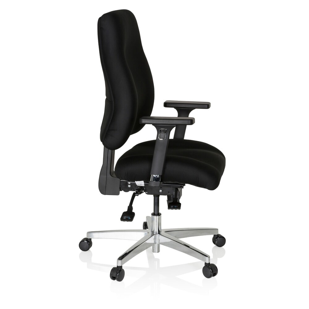 N° de l'image du produit 9 : Chaise de bureau / fauteuil de direction hjh OFFICE ZENIT COMFORT, noir