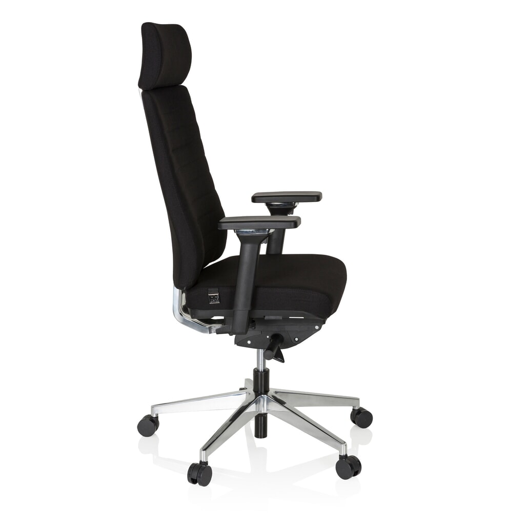Siège de bureau / siège de travail hjh OFFICE MOVE-TEC PRO tissu, noir N° de l'image du produit 4 : Siège de bureau / siège de travail hjh OFFICE MOVE-TEC PRO tissu, noir