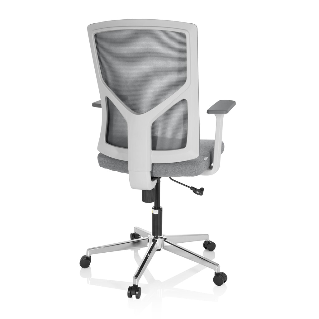 Siège de bureau / siège pivotant hjh OFFICE BRETON BASE W tissu/maille, gris N° de l'image du produit 6 : Siège de bureau / siège pivotant hjh OFFICE BRETON BASE W tissu/maille, gris
