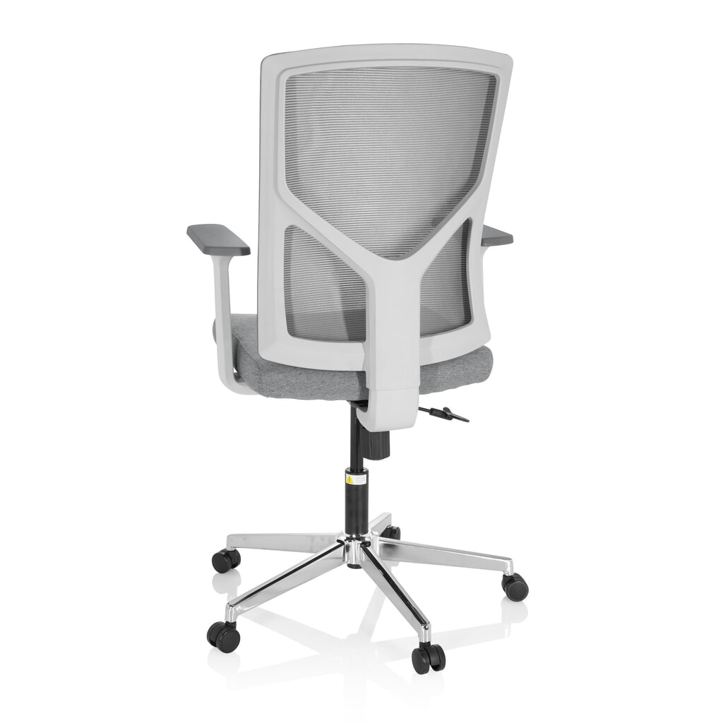 Siège de bureau / siège pivotant hjh OFFICE BRETON BASE W tissu/maille, gris N° de l'image du produit 7 : Siège de bureau / siège pivotant hjh OFFICE BRETON BASE W tissu/maille, gris