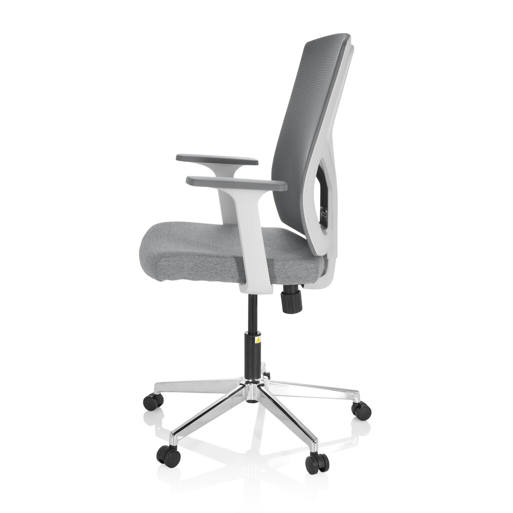 Siège de bureau / siège pivotant hjh OFFICE BRETON BASE W tissu/maille, gris N° de l'image du produit 9 : Siège de bureau / siège pivotant hjh OFFICE BRETON BASE W tissu/maille, gris