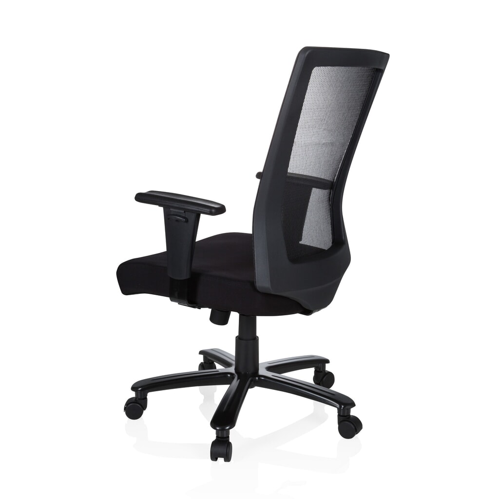Siège de bureau / siège pivotant hjh OFFICE EXTENDER tissu/maille, noir N° de l'image du produit 8 : Siège de bureau / siège pivotant hjh OFFICE EXTENDER tissu/maille, noir