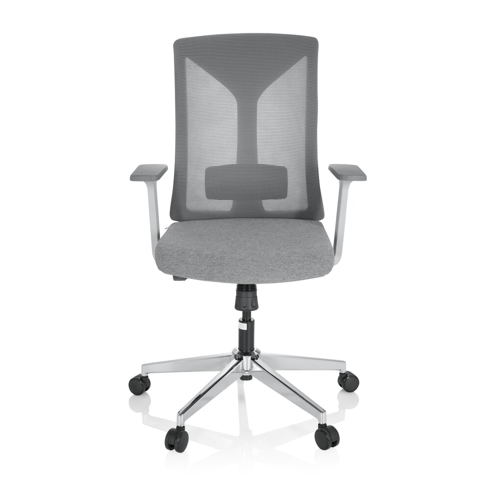 Illustration du produit: Siège de bureau / siège pivotant hjh OFFICE HALIFAX tissu/maille, gris