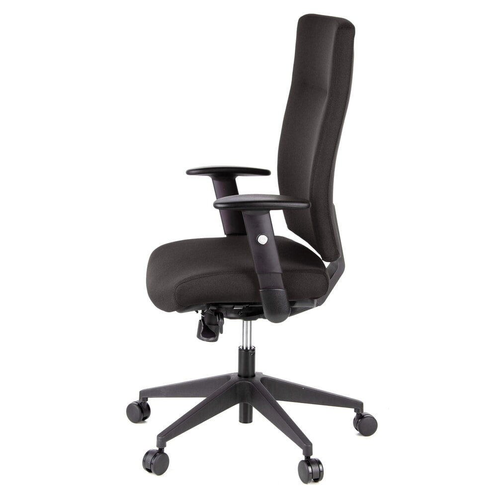 N° de l'image du produit 10 : Siège de bureau / siège pivotant hjh OFFICE PRO TEC 300 tissu, noir