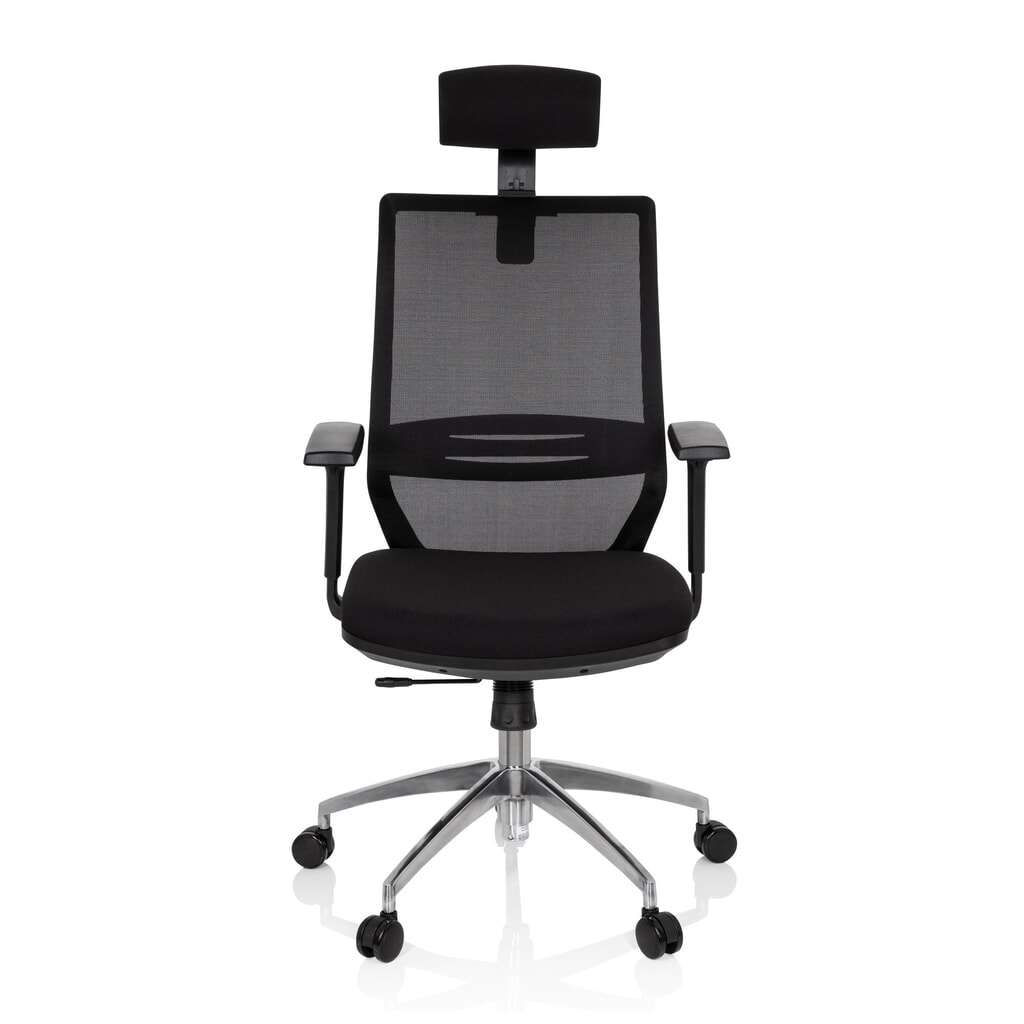Illustration du produit: Siège de bureau / siège pivotant hjh OFFICE PROFONDO PRO tissu/maille, noir