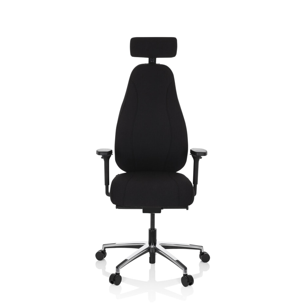 Illustration du produit: Siège de bureau / siège pivotant hjh OFFICE RESISTIO tissu, noir