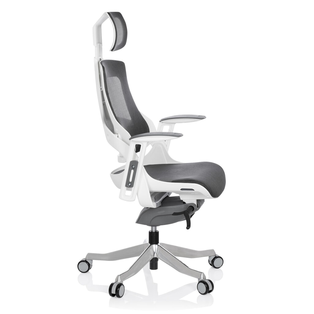 Siège de bureau / siège pivotant hjh OFFICE SPEKTRE maille, gris N° de l'image du produit 4 : Siège de bureau / siège pivotant hjh OFFICE SPEKTRE maille, gris