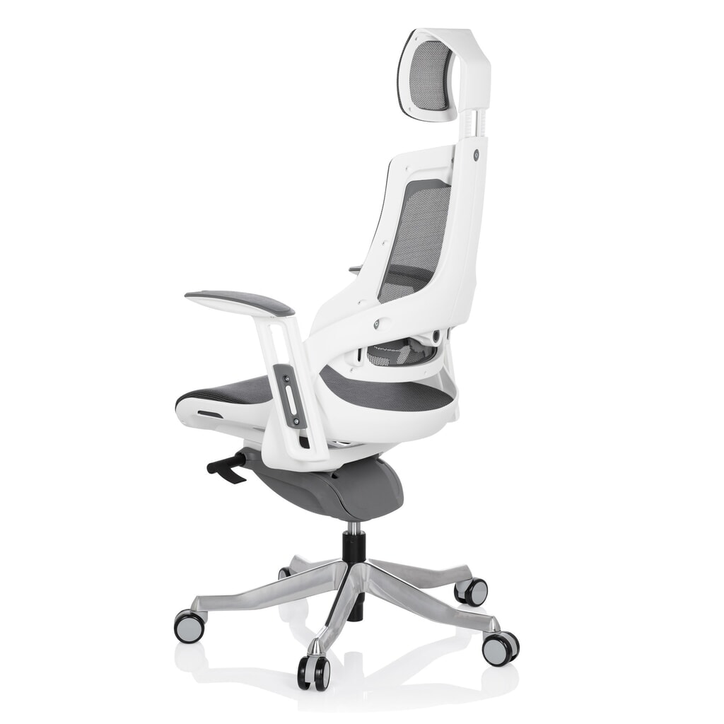 Siège de bureau / siège pivotant hjh OFFICE SPEKTRE maille, gris N° de l'image du produit 8 : Siège de bureau / siège pivotant hjh OFFICE SPEKTRE maille, gris