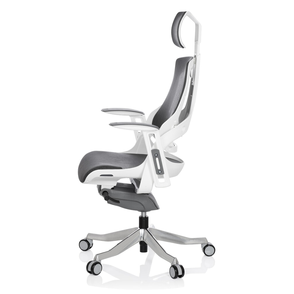 N° de l'image du produit 9 : Siège de bureau / siège pivotant hjh OFFICE SPEKTRE maille, gris