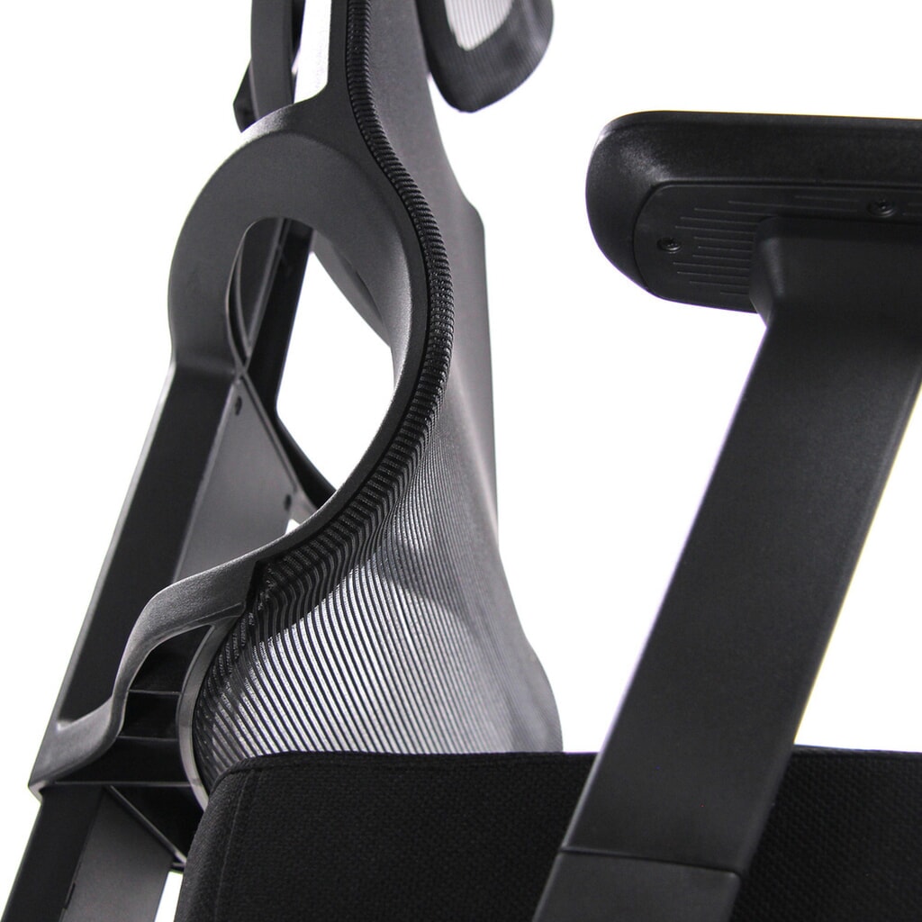 Siège de bureau / siège pivotant hjh OFFICE SPINIO PRO tissu/maille, noir N° de l'image du produit 11 : Siège de bureau / siège pivotant hjh OFFICE SPINIO PRO tissu/maille, noir