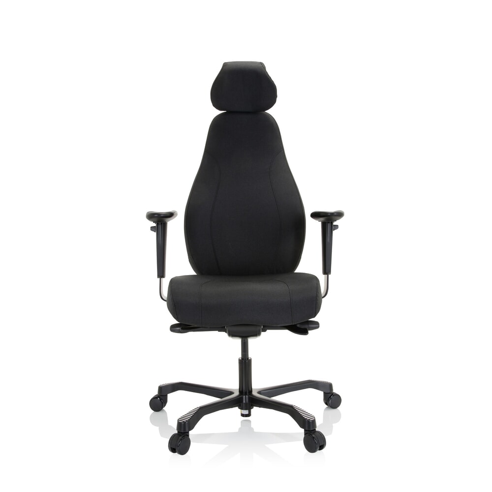 Illustration du produit: Siège de travail / fauteuil de direction hjh OFFICE RESISTIO XXL tissu, noir