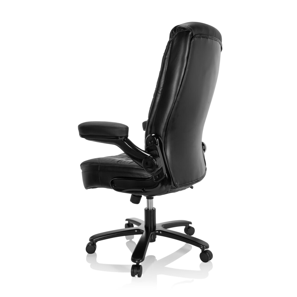 Siège pour personne forte / siège de bureau hjh OFFICE INSTRUCTOR III XXL cuir, noir N° de l'image du produit 7 : Siège pour personne forte / siège de bureau hjh OFFICE INSTRUCTOR III XXL cuir, noir