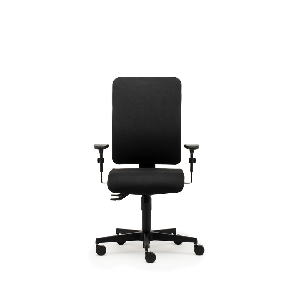 Illustration du produit: Chaise de bureau SITWELL STEIFENSAND , rembourrage droit, mécanisme de synchronisation, Accoudoir annulaire réglable en hauteur, dossier en tissu
