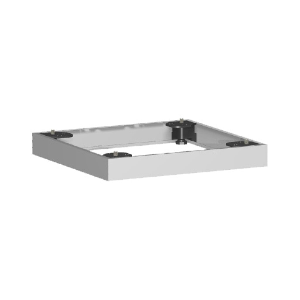 Socle métallique pour armoires de bureau Profi, l x p 50 x 400 mm, argenté Illustration du produit: Socle métallique pour armoires de bureau Profi, l x p 50 x 400 mm, argenté