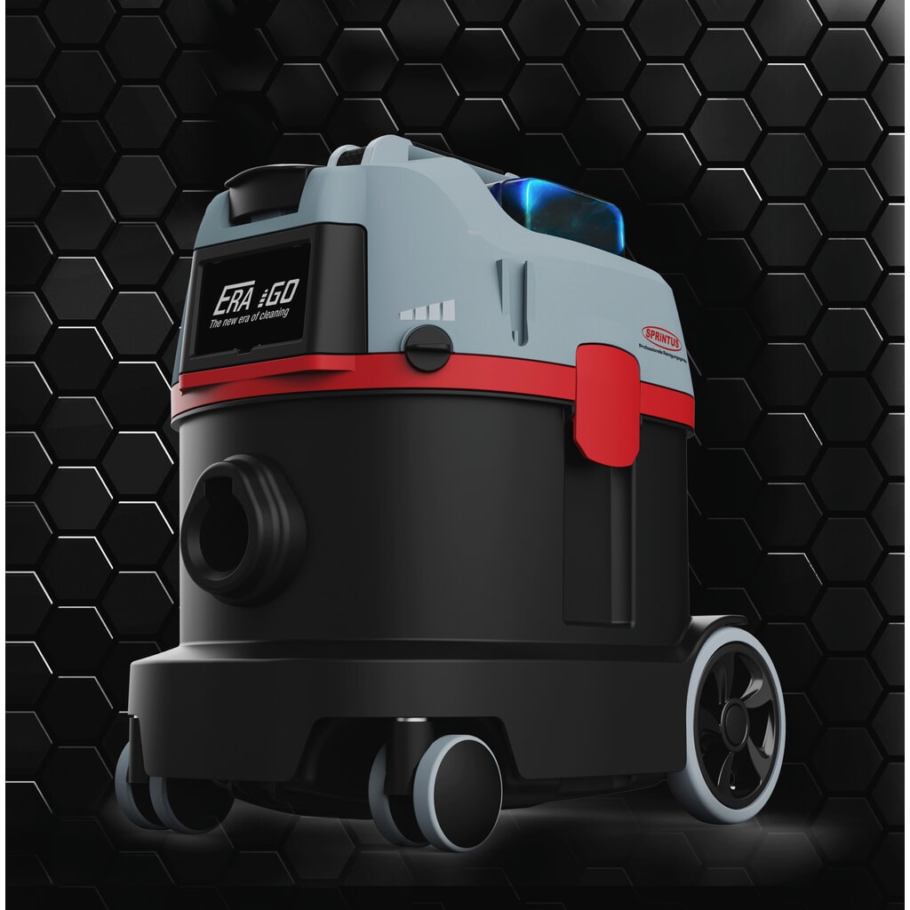 N° de l'image du produit 16 : Aspirateur de bureau à batterie SPRiNTUS Era iGo, avec des batteries de 5 Ah et un chargeur.