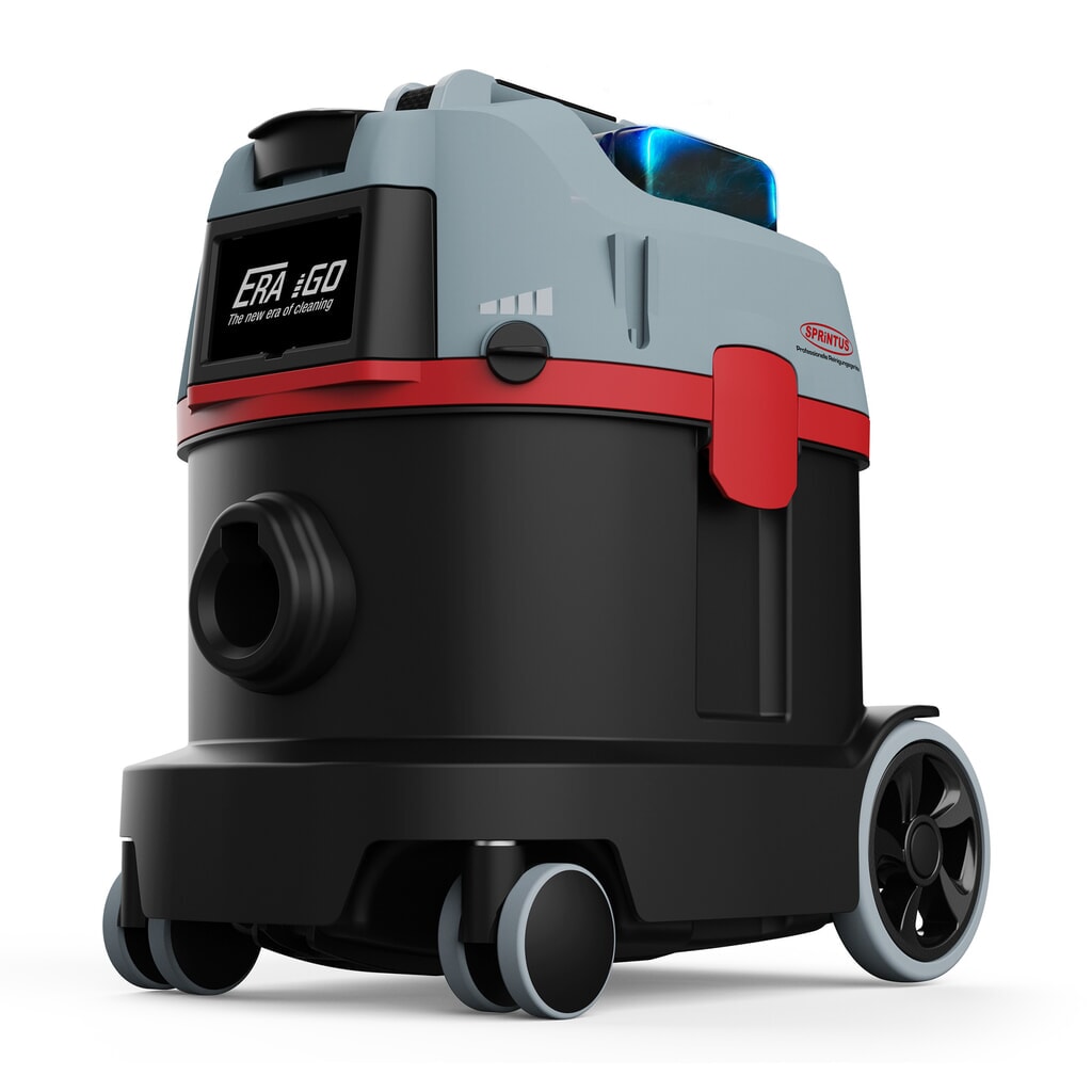 Aspirateur de bureau à batterie SPRiNTUS Era iGo, avec des batteries de 5 Ah et un chargeur. Illustration du produit: Aspirateur de bureau à batterie SPRiNTUS Era iGo, avec des batteries de 5 Ah et un chargeur.