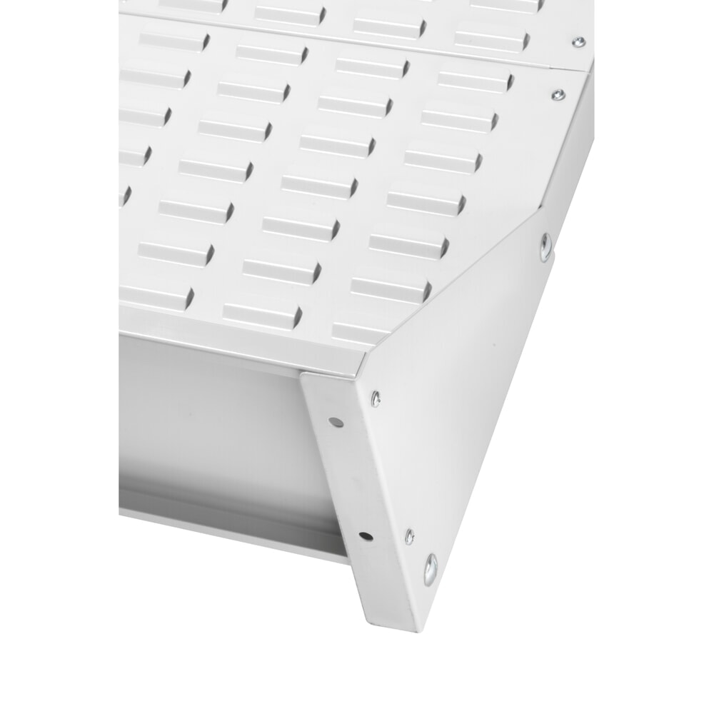 N° de l'image du produit 2 : Kappes RasterPlan® Station d’hygiène, cloison avec 3 plaques perforées, HxlxP 1 450 x 1 000 x 430 mm, modèle 1