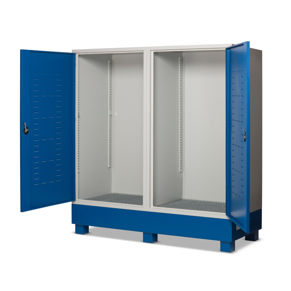 Station de dépôt de substances dangereuses Steinbock®, 2 portes N° de l'image du produit 3 : Station de dépôt de substances dangereuses Steinbock®, 2 portes