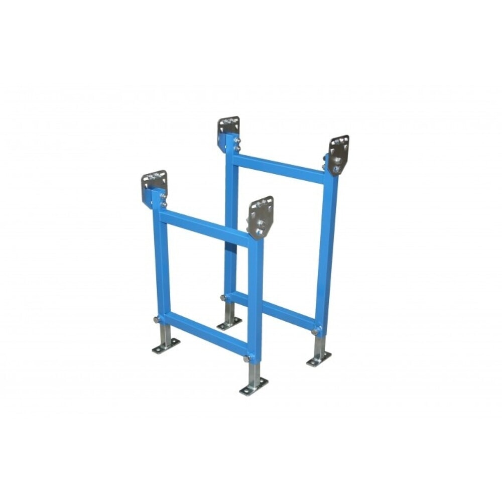 N° de l'image du produit 2 : Support pour convoyeur à rouleaux petit et léger BLUME, largeur de voie 800 mm, hauteur 550 - 850 mm