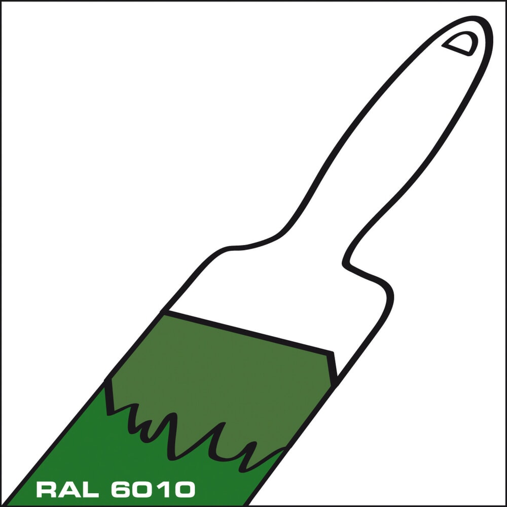 Illustration du produit: Supplément peinture parois extérieures pour conteneur écologique, HxlxP 2 300 x 5 080 x 6 520 mm, vert herbe