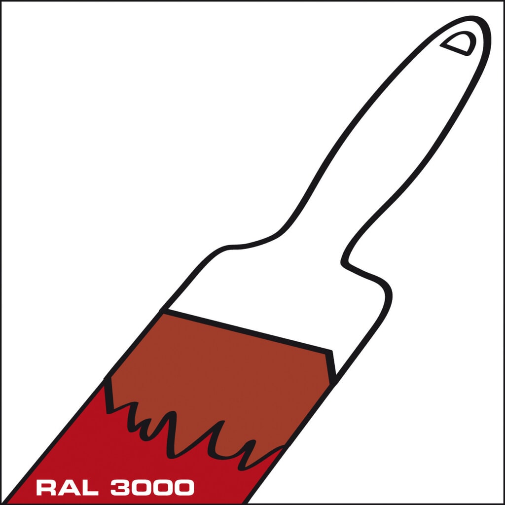Supplément peinture parois extérieures pour conteneur écologique, HxlxP 2 300 x 3 050 x 6 520 mm, rouge feu Illustration du produit: Supplément peinture parois extérieures pour conteneur écologique, HxlxP 2 300 x 3 050 x 6 520 mm, rouge feu