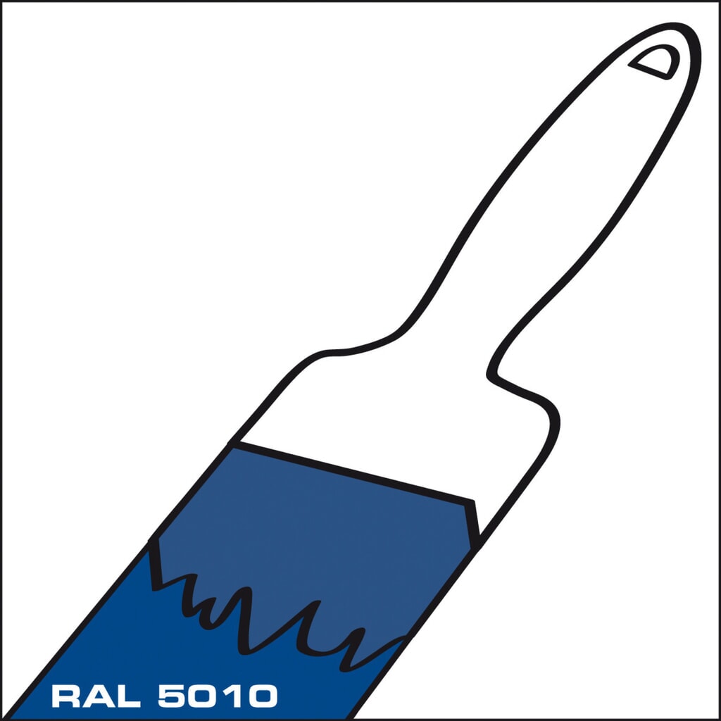 Illustration du produit: Supplément peinture parois extérieures pour conteneur écologique, HxlxP 2 300 x 3 050 x 6 520 mm, bleu gentiane