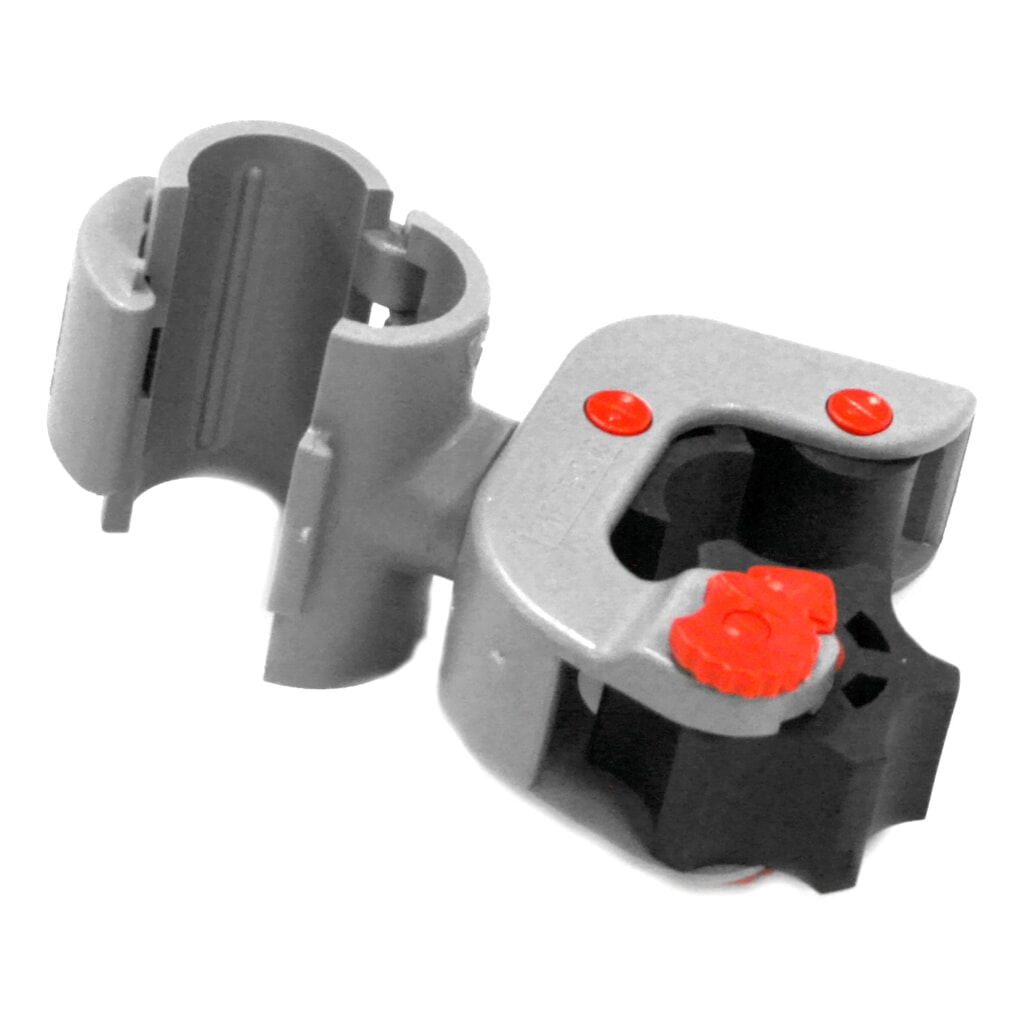 Support de manche Flip, pour chariot de nettoyage et de ménage Illustration du produit: Support de manche Flip, pour chariot de nettoyage et de ménage