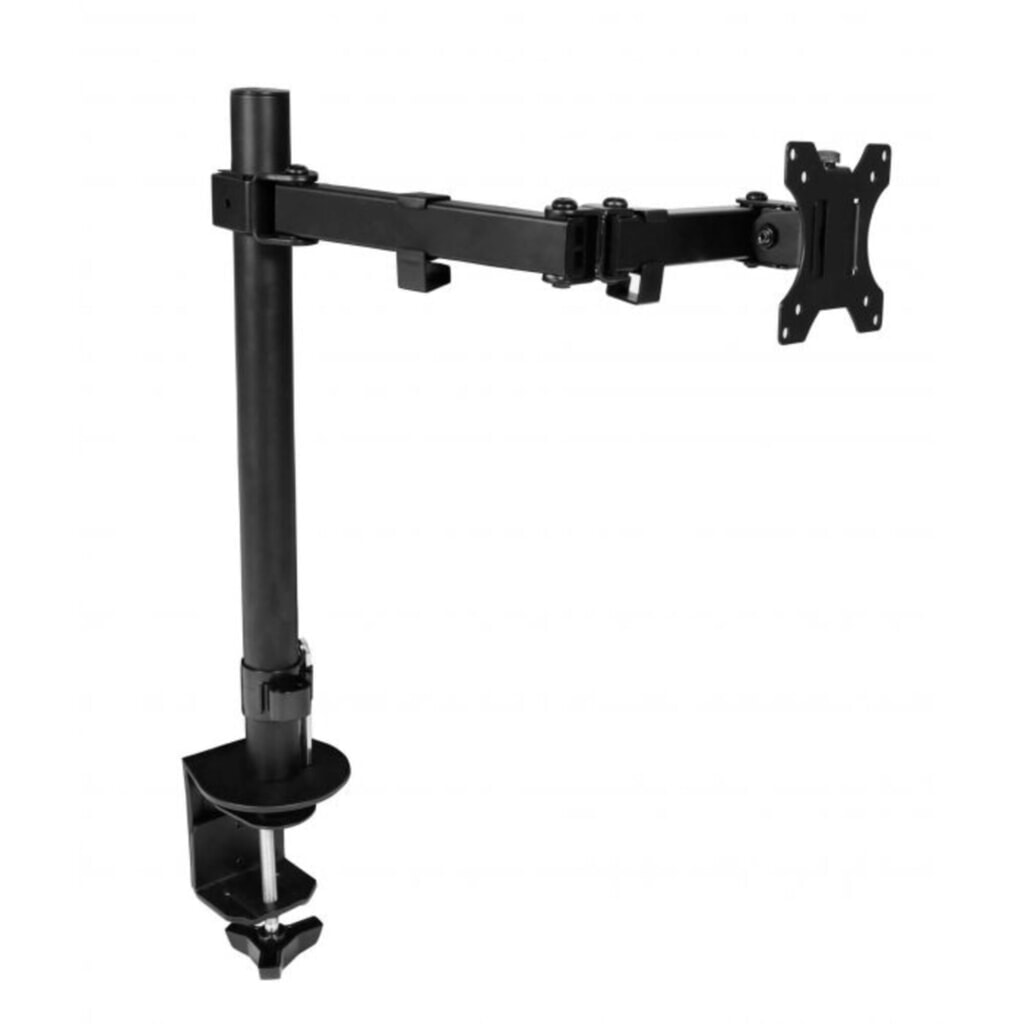 Support de moniteur pour 1 moniteur, avec fonction d'inclinaison et de rotation, noir Illustration du produit: Support de moniteur pour 1 moniteur, avec fonction d'inclinaison et de rotation, noir