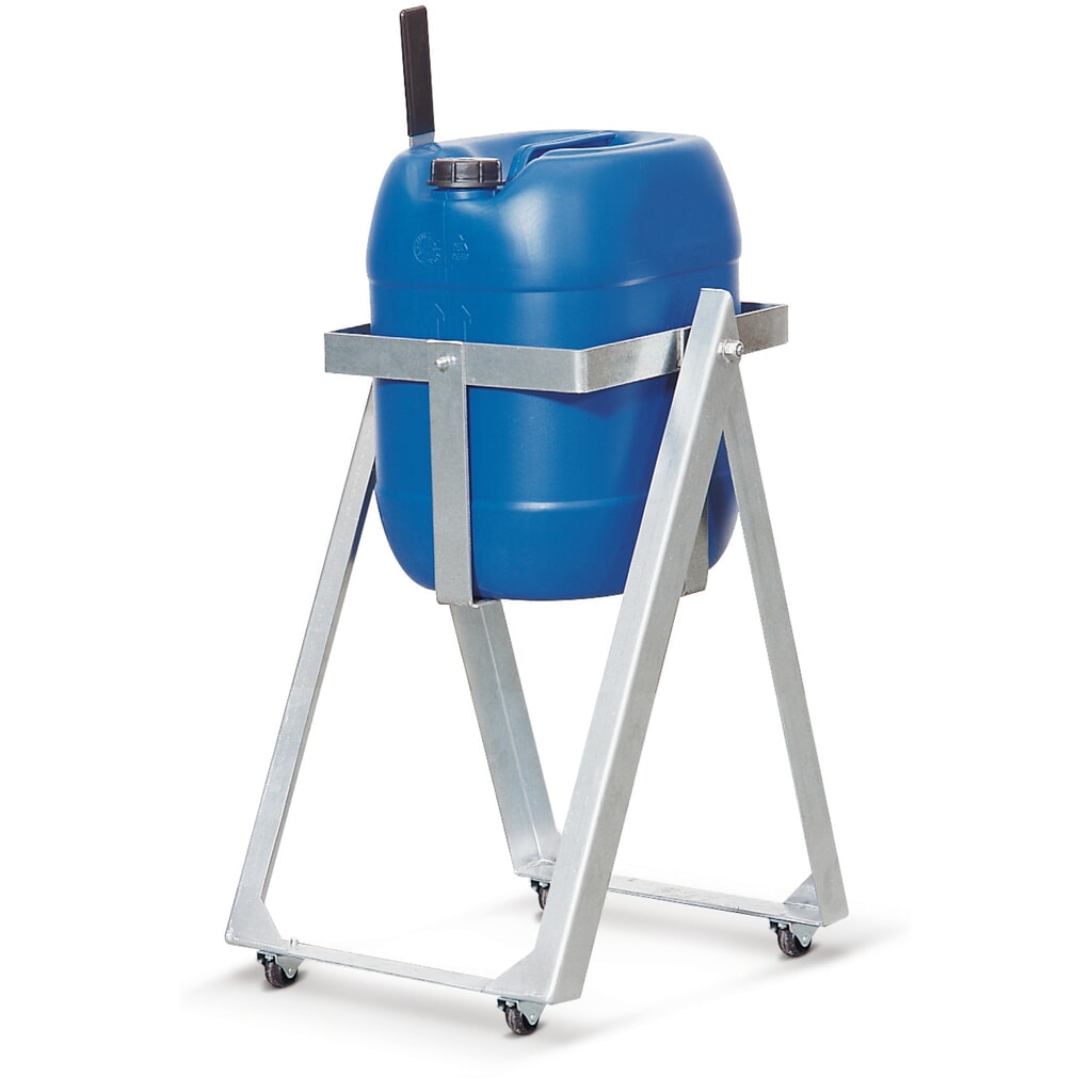 Illustration du produit: Denios Rayonnage à matières dangereuses, support de soutirage pour fût de 20 à 30 litres