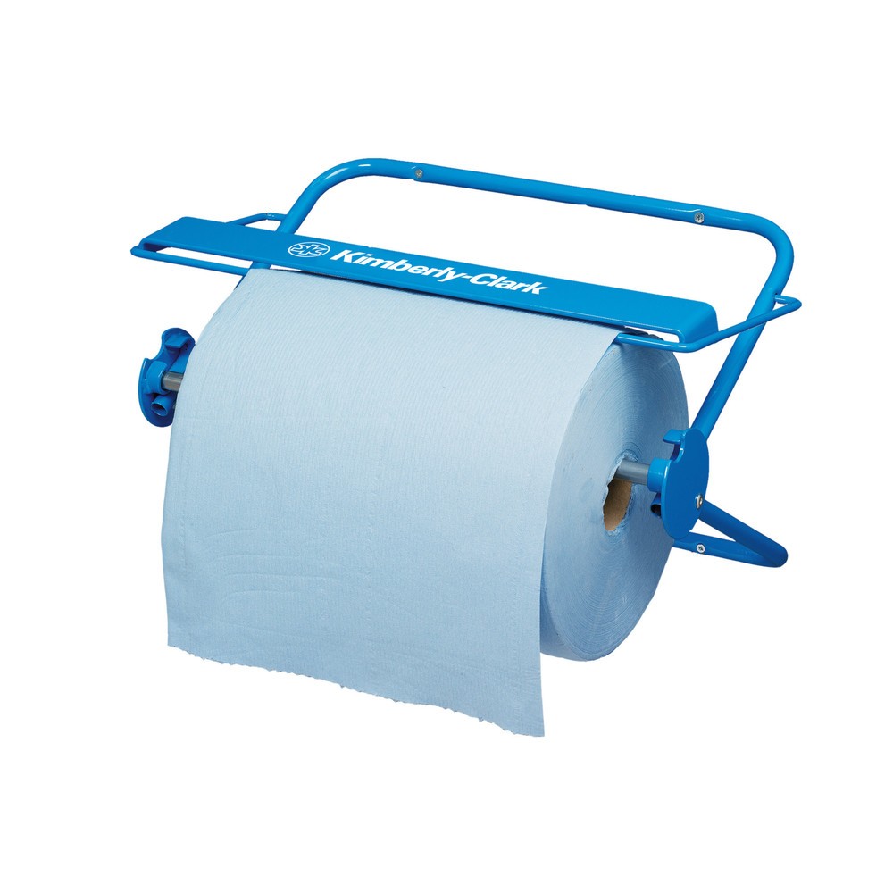 Illustration du produit: Support de table et mural Kimberly Clark® pour grands rouleaux, bleu