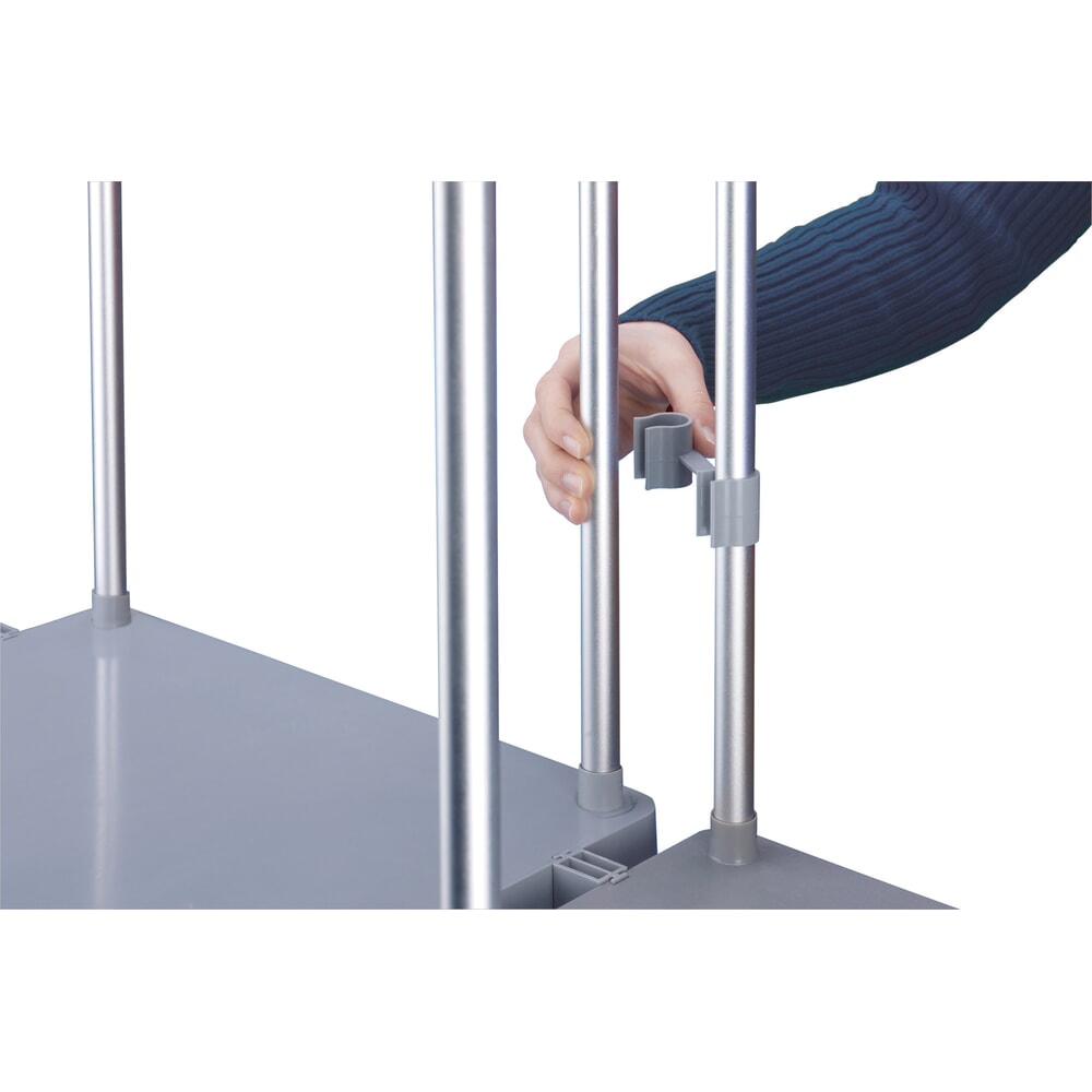 N° de l'image du produit 2 : Support pour sac poubelle Hailo ProfiLine MSS XXXL pour sacs de 1x 120 litres, fixe