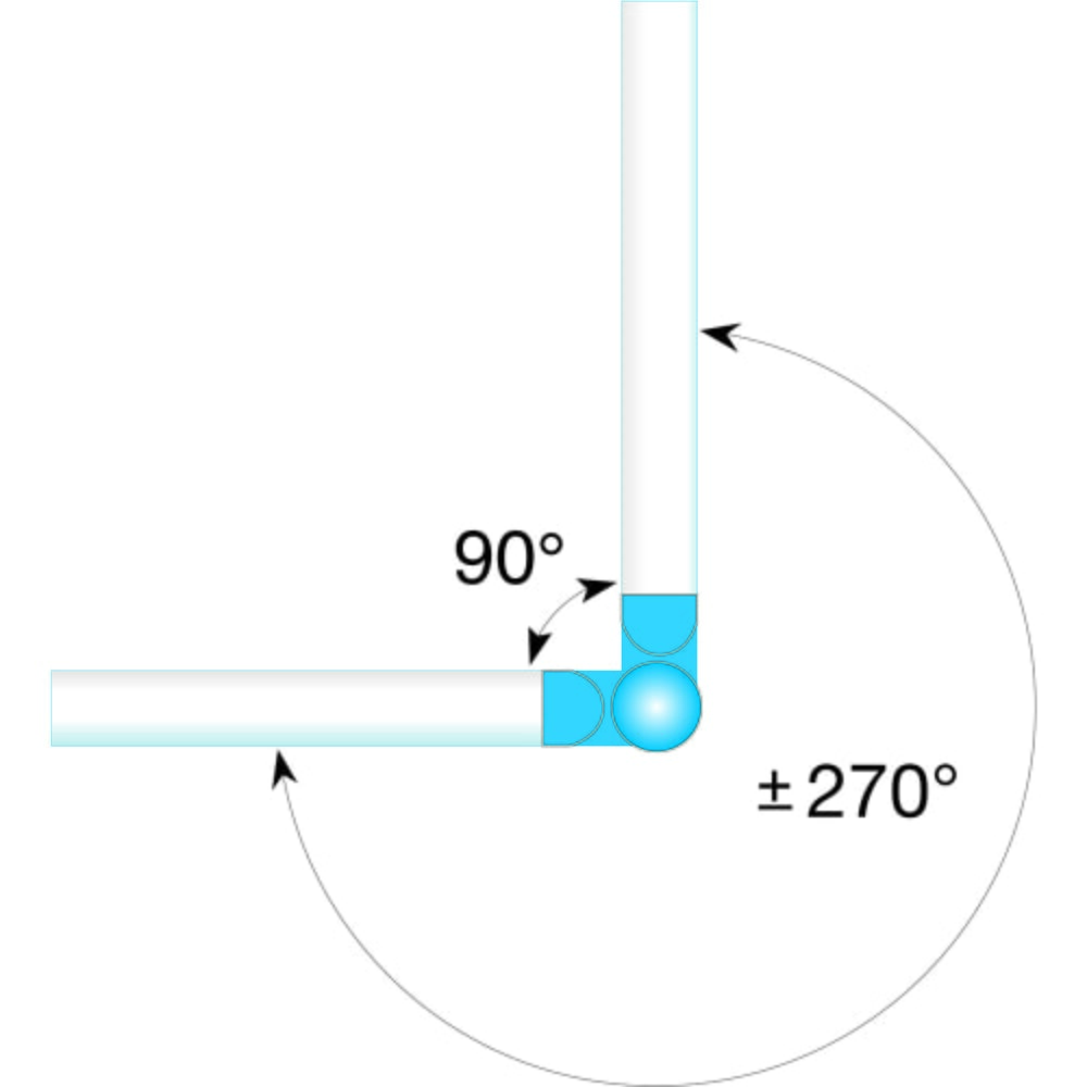 N° de l'image du produit 3 : Système de rambardes MORAVIA MORION, tube transversal, Ø 60 mm, longueur 2 000 mm, dimension de trame 2 170 mm, galvanisé à chaud