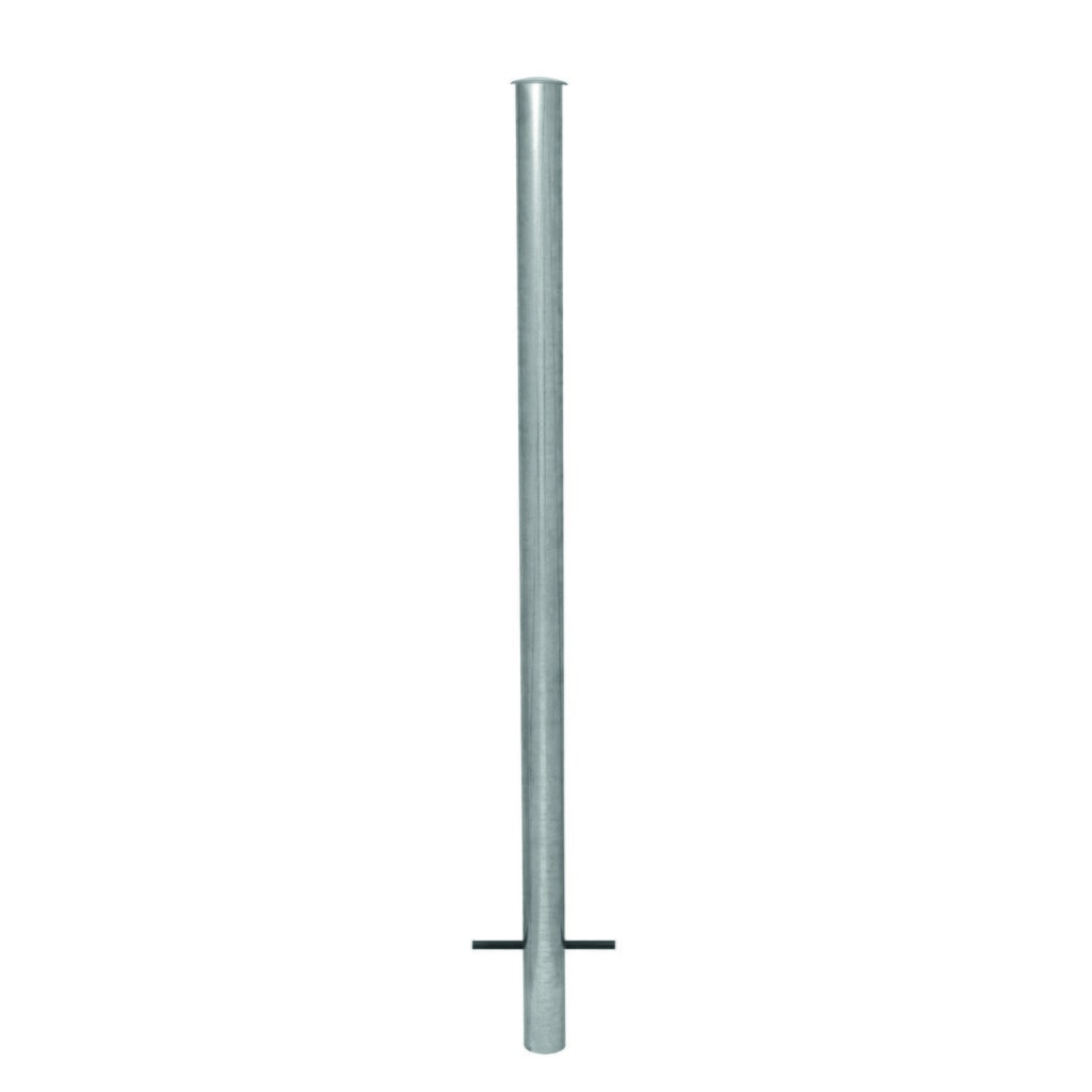 Système de rambardes MORAVIA URBAN, tube vertical, Ø 60 mm, hauteur au-dessus du sol 1 000 mm, à bétonner, galvanisé à chaud N° de l'image du produit 1 : Système de rambardes MORAVIA URBAN, tube vertical, Ø 60 mm, hauteur au-dessus du sol 1 000 mm, à bétonner, galvanisé à chaud