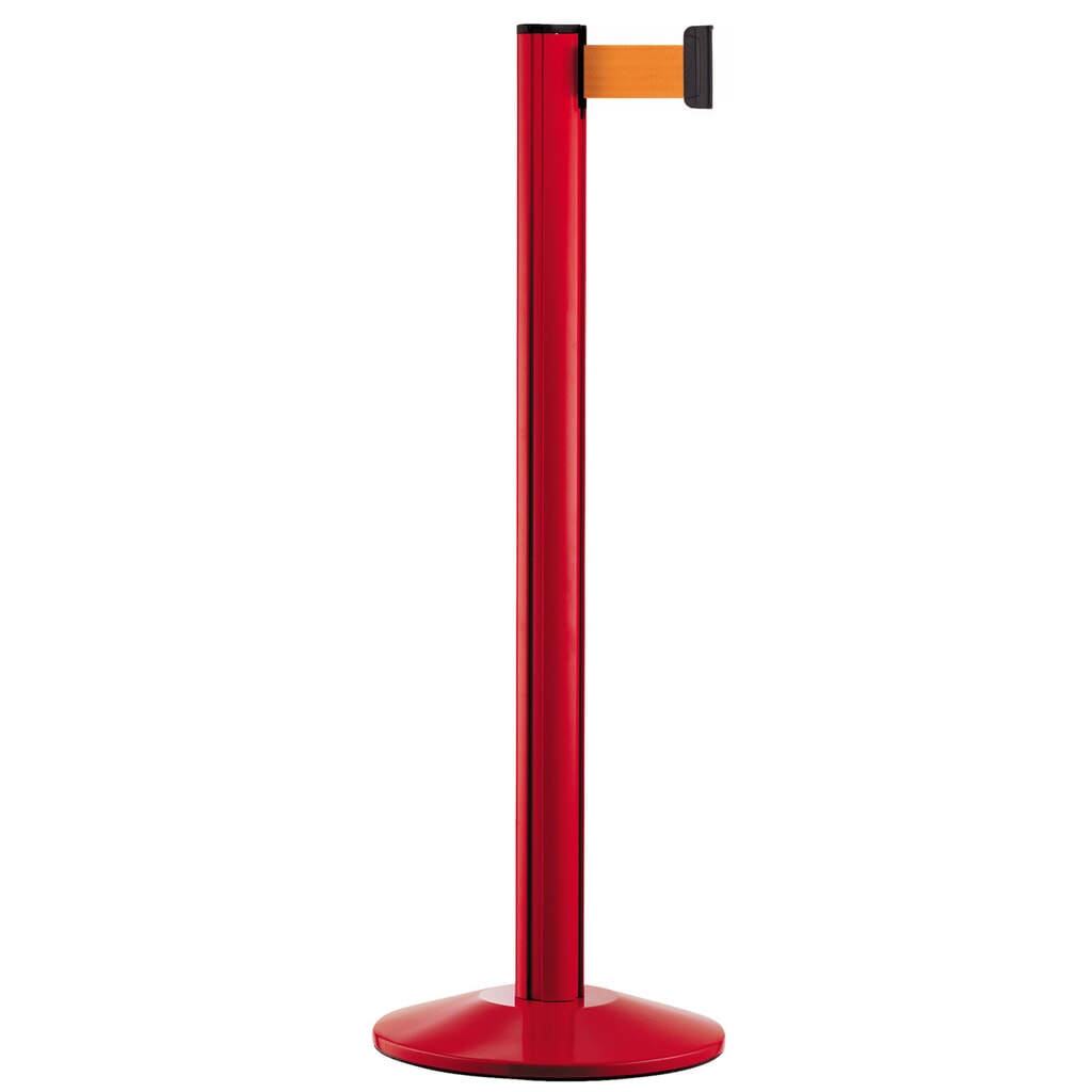 Système de guidage de personnes Classic, poteau rouge