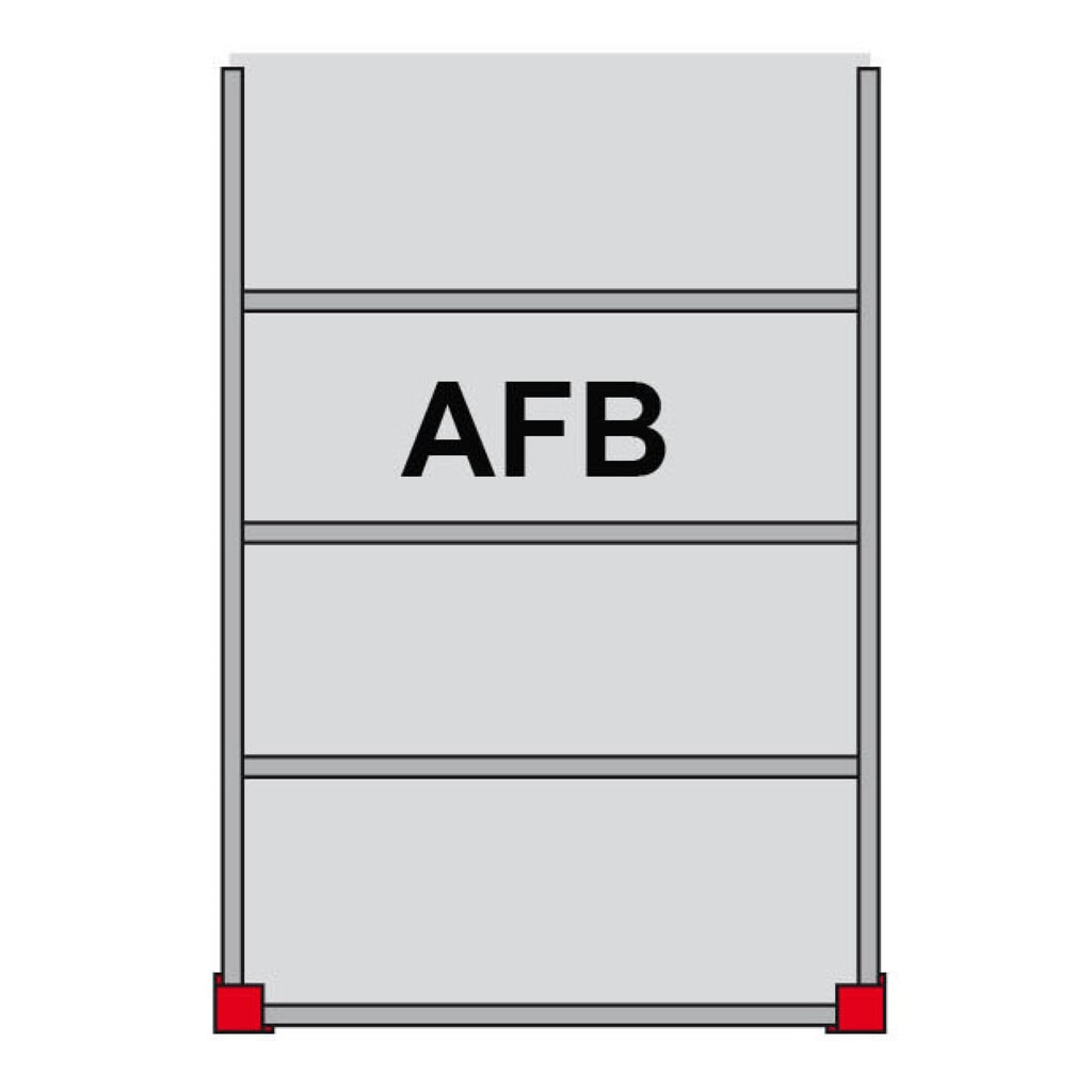 Système de plateformes de stockage modulaire, travée auxiliaire, capacité de charge 350 kg/m², lxP 4 000 x 3 000 mm, bleu gentiane Illustration du produit: Système de plateformes de stockage modulaire, travée auxiliaire, capacité de charge 350 kg/m², lxP 4 000 x 3 000 mm, bleu gentiane