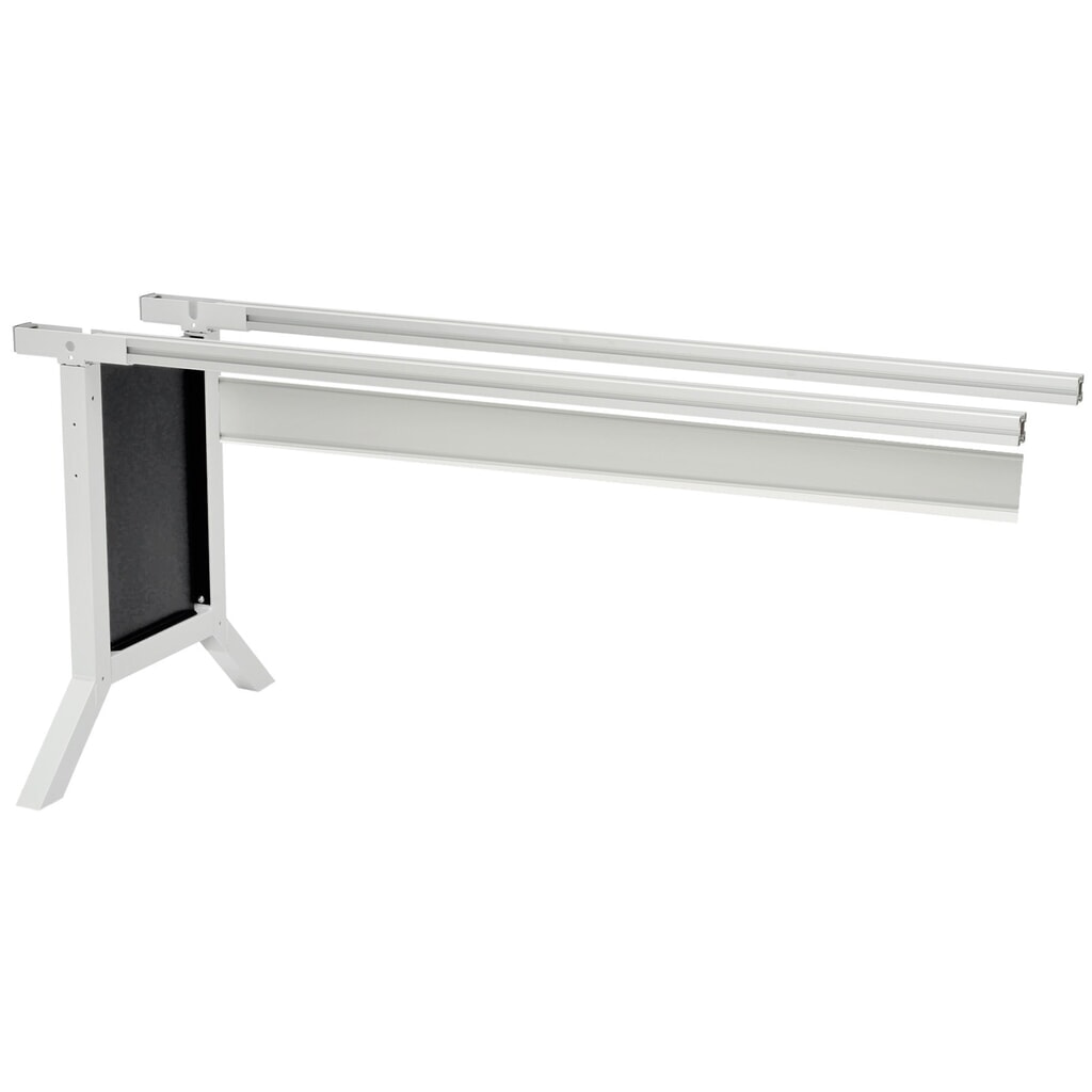 Système de poste de travail, table d’appoint, réglage de la hauteur par manivelle Bedrunka+Hirth, noir foncé Illustration du produit: Système de poste de travail, table d’appoint, réglage de la hauteur par manivelle Bedrunka+Hirth, noir foncé