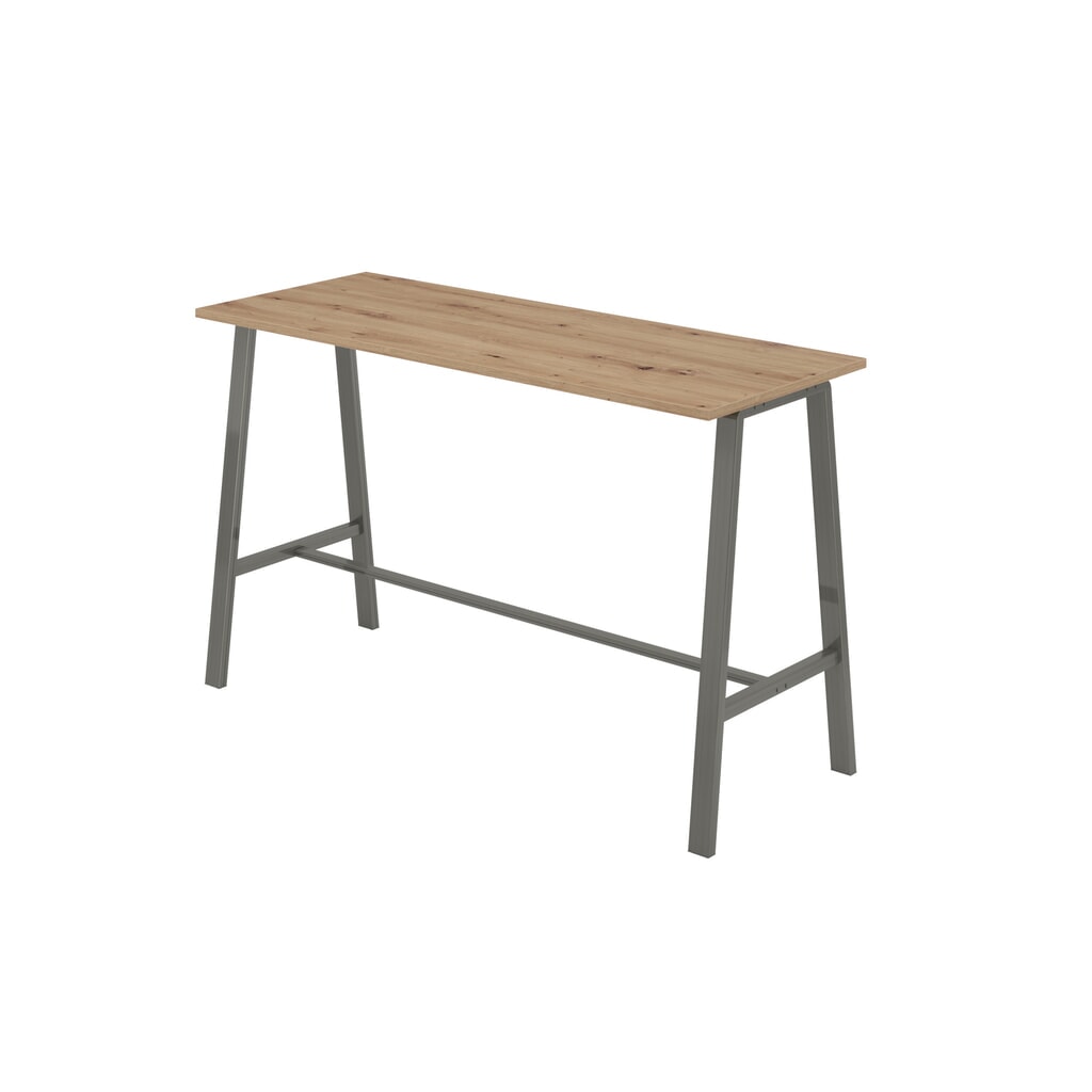 Table de conférence Hammerbacher Meeting Point, HxlxP 1 042 x 1 750 x 680 mm, chêne cendré Illustration du produit: Table de conférence Hammerbacher Meeting Point, HxlxP 1 042 x 1 750 x 680 mm, chêne cendré