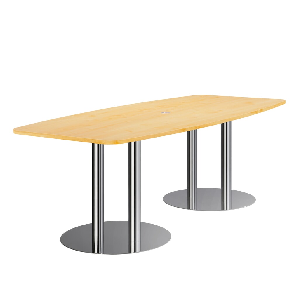 Illustration du produit: Table de conférence Meeting, lxP 2 200 x 1 050 mm, érable