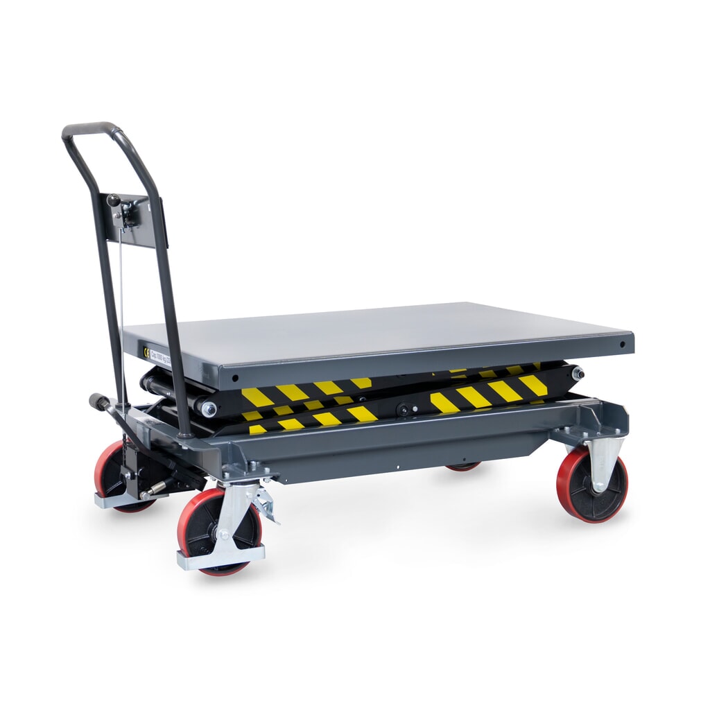 N° de l'image du produit 3 : Table élévatrice à ciseaux doubles fetra®, surface de chargement 1 200 x 800 mm, capacité de charge 1 000 kg