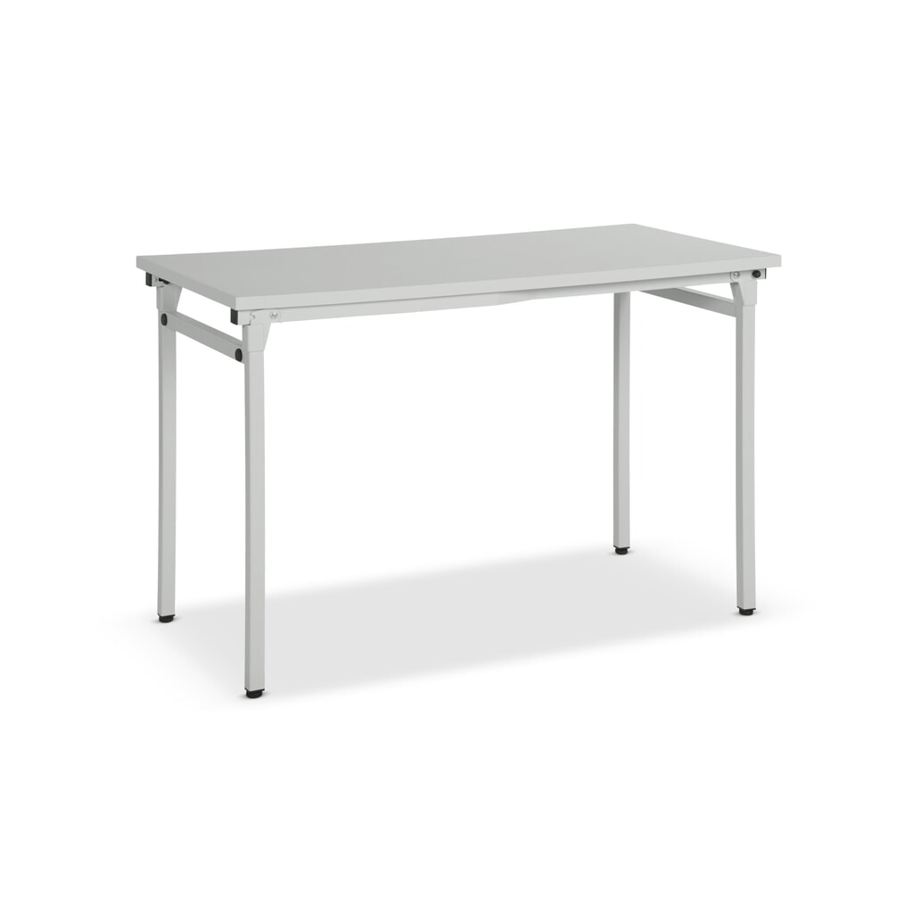 Illustration du produit: Table pliante multi-usages, surface insensible aux rayures, 4 pieds à patins de sol, HxlxP 750 x 1 200 x 600 mm