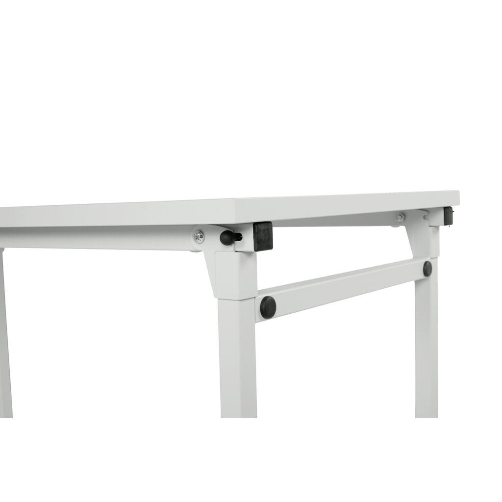 Table pliante multi-usages, surface insensible aux rayures, 4 pieds à patins de sol, HxlxP 750 x 1 200 x 600 mm N° de l'image du produit 2 : Table pliante multi-usages, surface insensible aux rayures, 4 pieds à patins de sol, HxlxP 750 x 1 200 x 600 mm