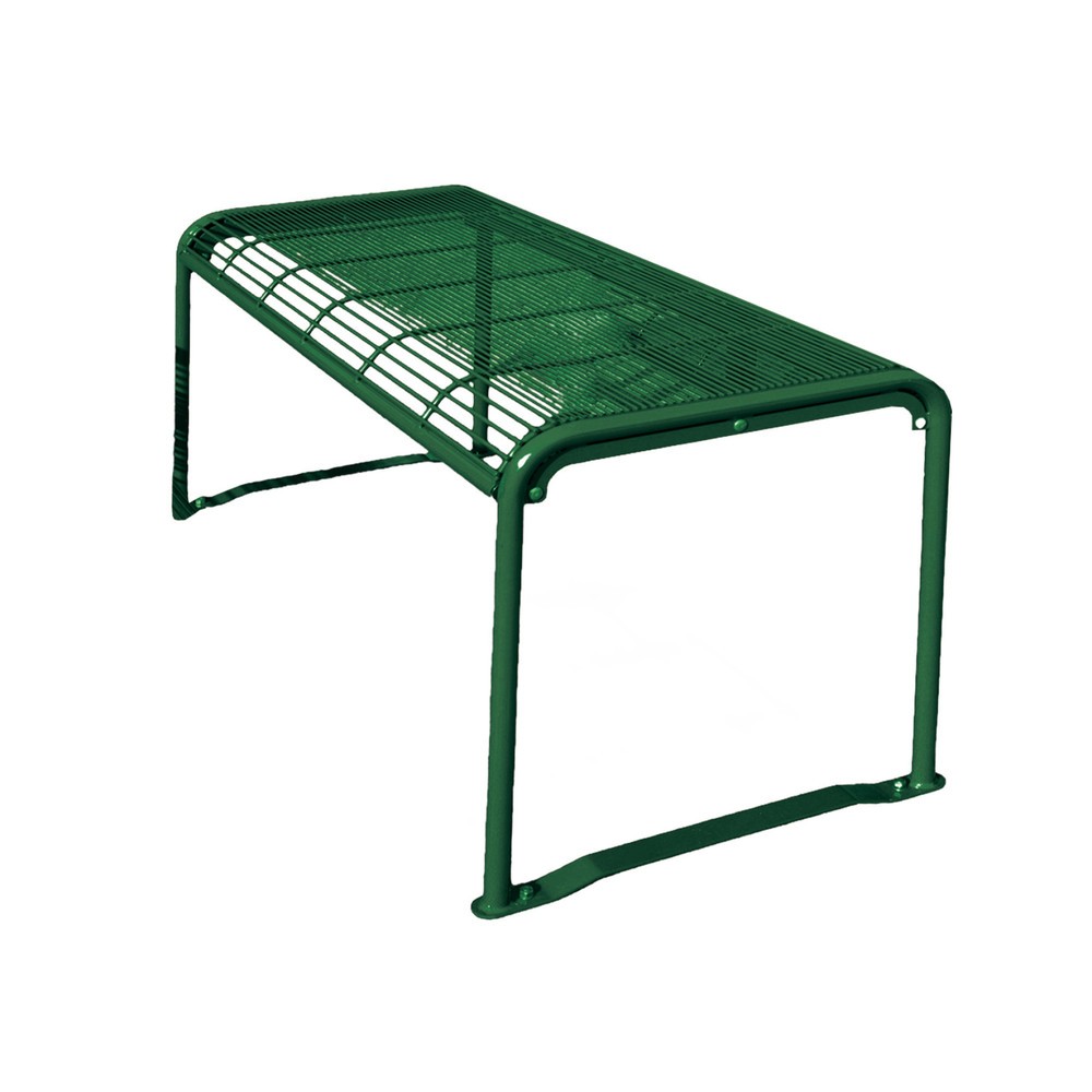 N° de l'image du produit 1 : Table Sevilla, HxlxP 735 x 715 x 1.595 mm, RAL 6009 vert sapin