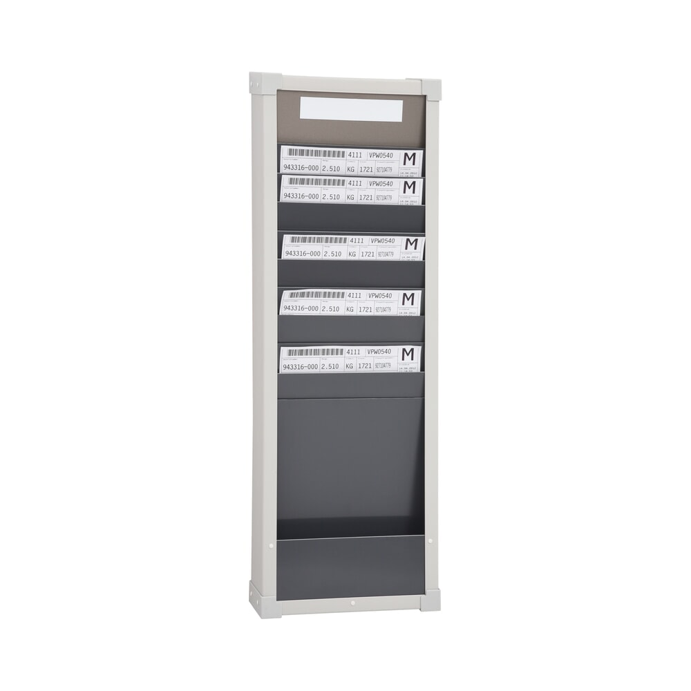 Illustration du produit: Tableau de tri de cartes, 1 rangée, 10 compartiments, H x l 750 x 260 mm