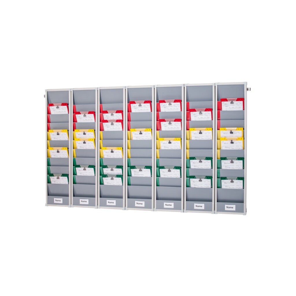 Tableau Flexoboard avec 7 segments, H x l 1 282 x 2 300 mm Illustration du produit: Tableau Flexoboard avec 7 segments, H x l 1 282 x 2 300 mm