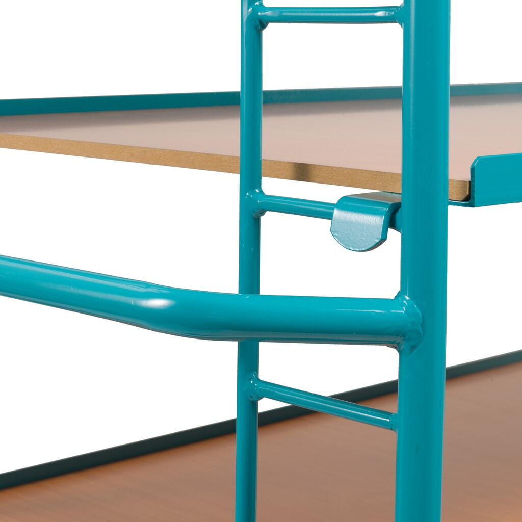 Chariot à étages Ameise®, 3 plateaux variables de 1 615 x 635 mm N° de l'image du produit 2 : Chariot à étages Ameise®, 3 plateaux variables de 1 615 x 635 mm