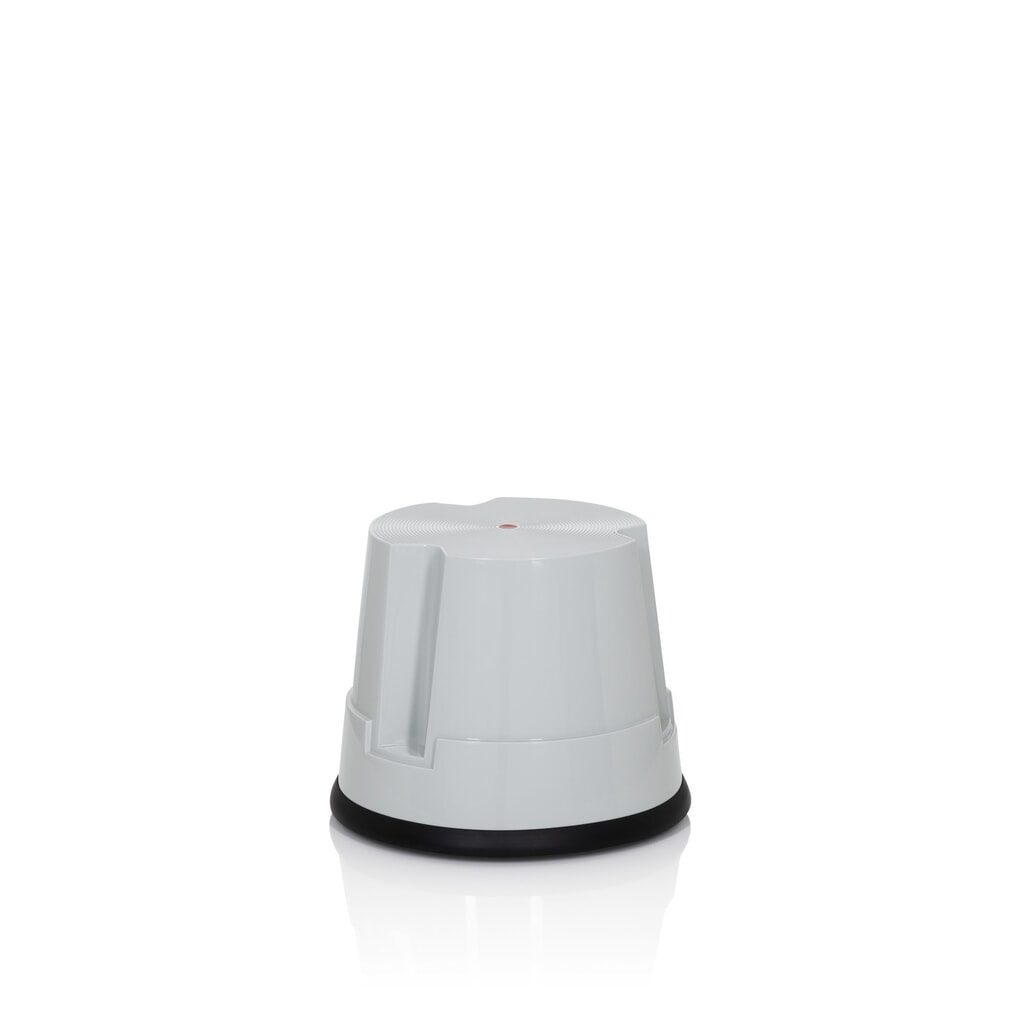 N° de l'image du produit 3 : Tabouret marchepied / tabouret à roulettes hjh OFFICE TIO-S plastique, gris