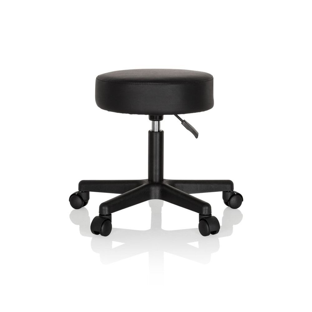 Illustration du produit: Tabouret ergonomique / tabouret pivotant hjh OFFICE OPERATOR I similicuir, noir