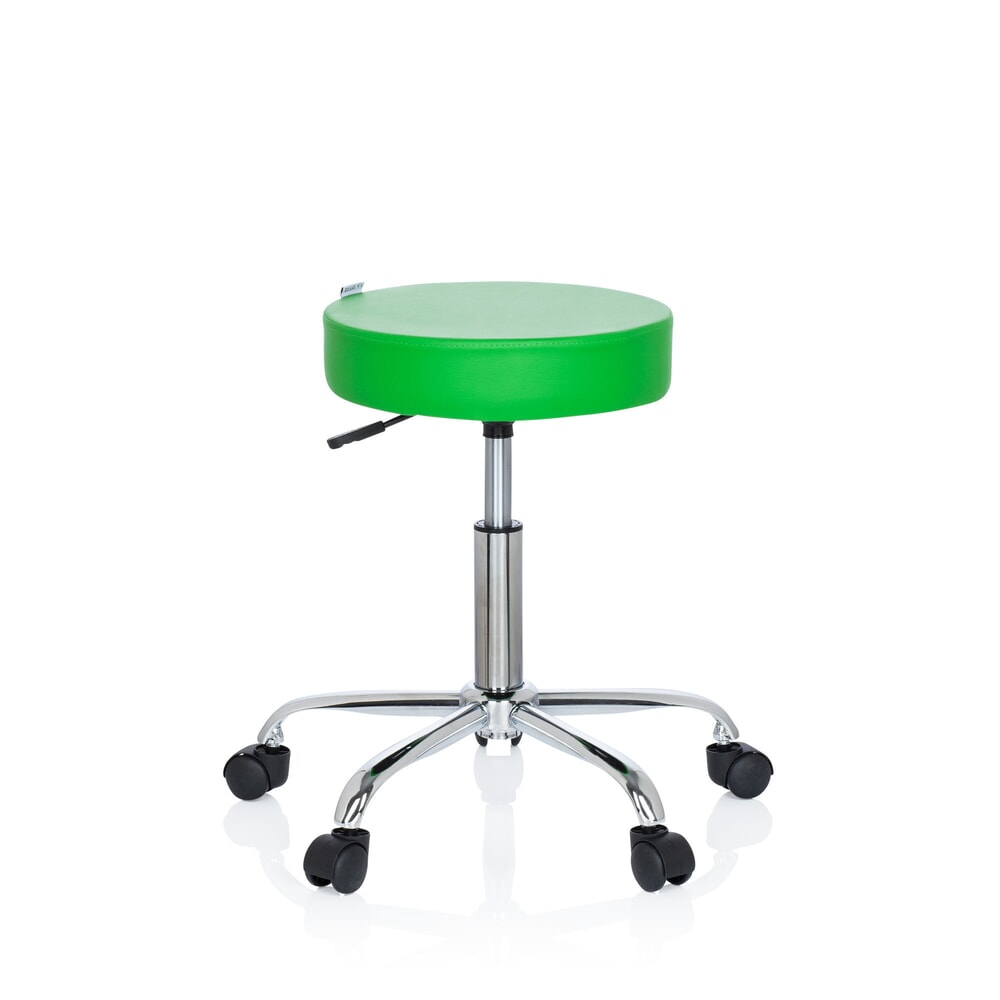 Illustration du produit: Tabouret ergonomique / tabouret pivotant hjh OFFICE OPERATOR II similicuir, vert